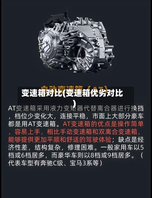 变速箱对比(变速箱优劣对比)-第2张图片