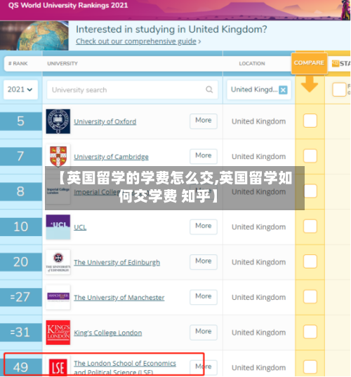 【英国留学的学费怎么交,英国留学如何交学费 知乎】