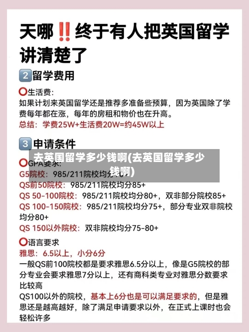 去英国留学多少钱啊(去英国留学多少钱啊)