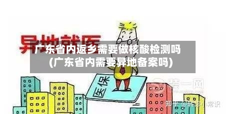 广东省内返乡需要做核酸检测吗(广东省内需要异地备案吗)-第3张图片