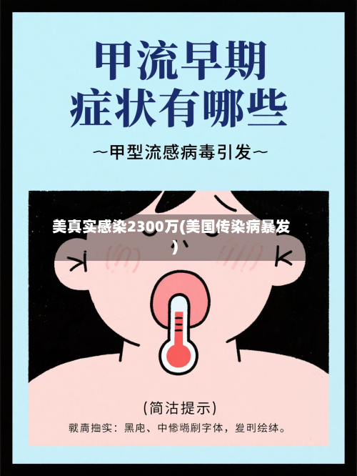美真实感染2300万(美国传染病暴发)