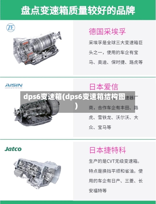 dps6变速箱(dps6变速箱结构图)-第2张图片