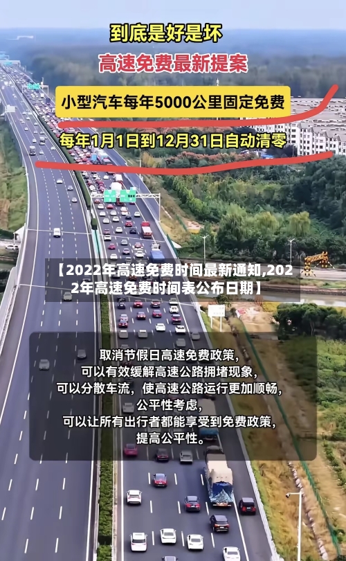 【2022年高速免费时间最新通知,2022年高速免费时间表公布日期】-第2张图片