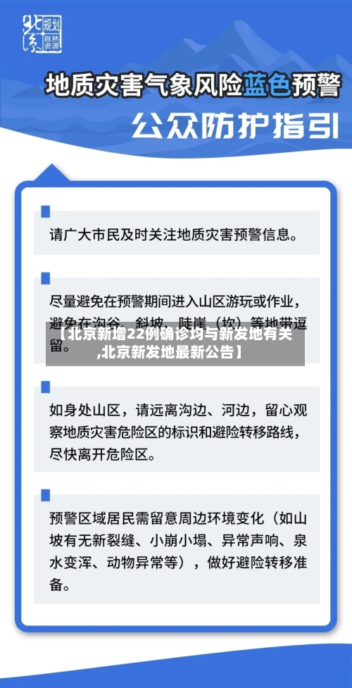 【北京新增22例确诊均与新发地有关,北京新发地最新公告】