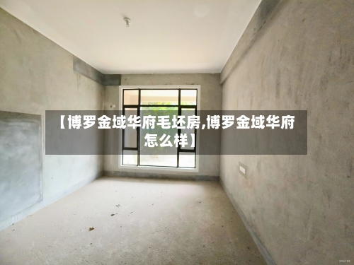 【博罗金域华府毛坯房,博罗金域华府怎么样】-第2张图片